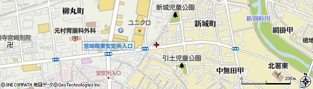 宮崎県宮崎市新城町49周辺の地図