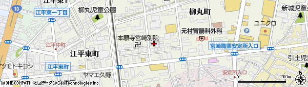 富士甚醤油宮崎支店周辺の地図