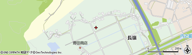 宮崎県宮崎市長嶺周辺の地図