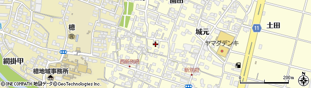宮崎県宮崎市新別府町薗田104周辺の地図