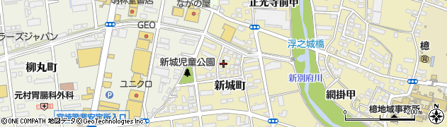 宮崎県宮崎市新城町33周辺の地図
