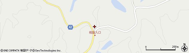 宮崎県都城市高崎町笛水周辺の地図