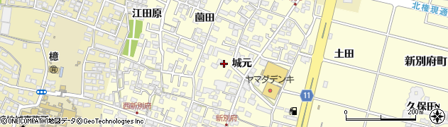 宮崎県宮崎市新別府町城元265周辺の地図