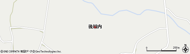 宮崎県高原町（西諸県郡）後川内周辺の地図