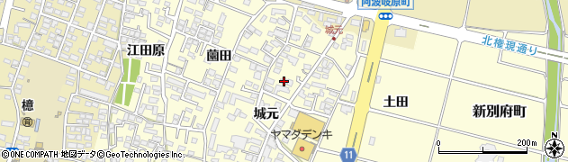 宮崎県宮崎市新別府町城元230周辺の地図