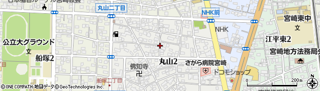 からだ元気治療院　宮崎北店周辺の地図