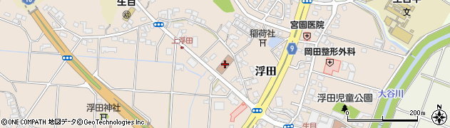 宮崎市生目地域センター周辺の地図