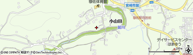 宮崎県宮崎市高岡町小山田899周辺の地図