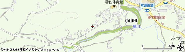 宮崎県宮崎市高岡町小山田958周辺の地図