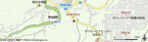 宮崎県宮崎市高岡町小山田224周辺の地図