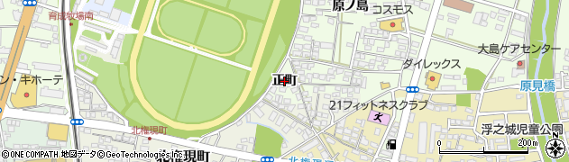 宮崎県宮崎市大島町（正町）周辺の地図