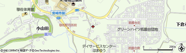 宮崎県宮崎市高岡町小山田168周辺の地図