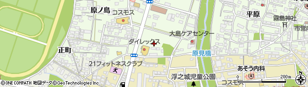 宮崎県宮崎市大島町（八杖）周辺の地図