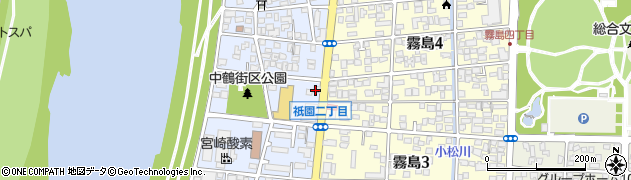 ラビットクリーニング宮崎周辺の地図