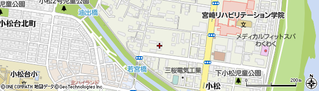 南九州トーヨータイヤ株式会社　宮崎営業所周辺の地図