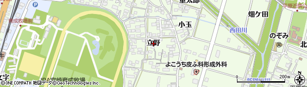 宮崎県宮崎市大島町（立野）周辺の地図