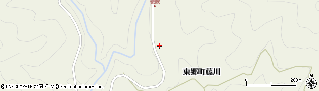 鹿児島県薩摩川内市東郷町藤川1347周辺の地図