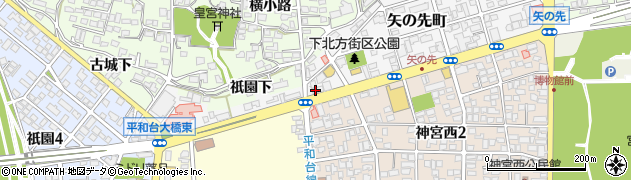 野崎ドライクリーニング周辺の地図