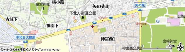 有限会社太陽舎　Ａコープ神宮店周辺の地図