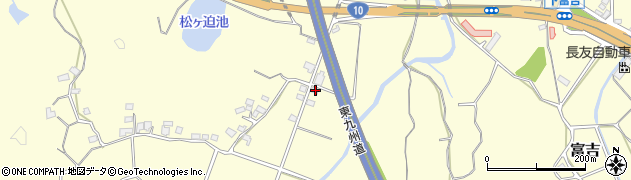 宮崎県宮崎市富吉2747周辺の地図