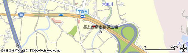 宮崎県宮崎市富吉772周辺の地図
