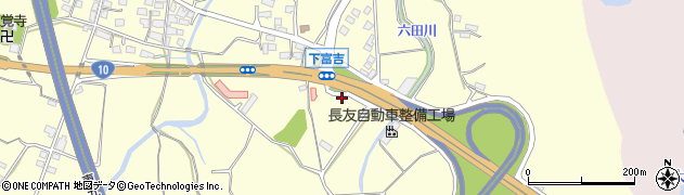 宮崎県宮崎市富吉801周辺の地図