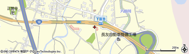 宮崎県宮崎市富吉791周辺の地図