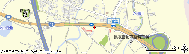 宮崎県宮崎市富吉2135周辺の地図