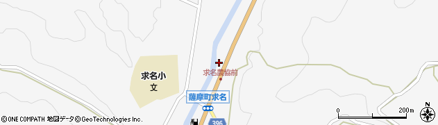 有限会社鶴田タクシー　求名営業所周辺の地図