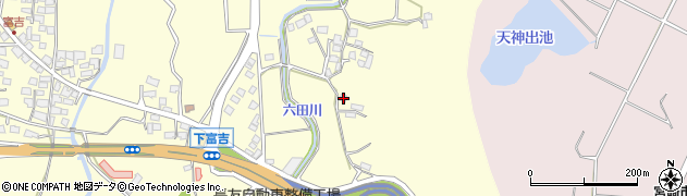 宮崎県宮崎市富吉961周辺の地図