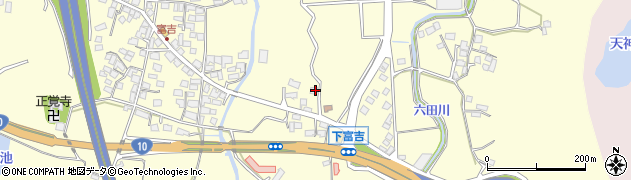 宮崎県宮崎市富吉761周辺の地図