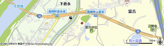 宮崎県宮崎市富吉4894周辺の地図