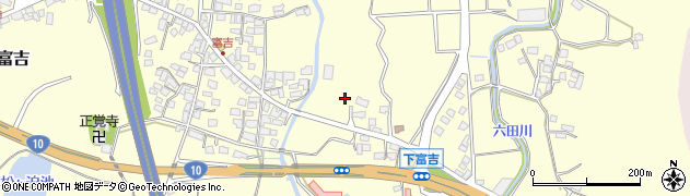 宮崎県宮崎市富吉2169周辺の地図