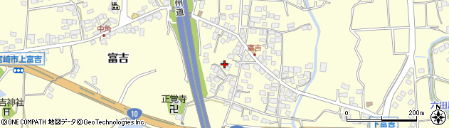 宮崎県宮崎市富吉2531周辺の地図