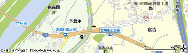宮崎県宮崎市富吉4913周辺の地図