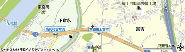 宮崎県宮崎市富吉4910周辺の地図