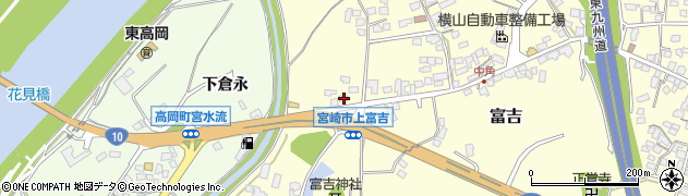 宮崎県宮崎市富吉4909周辺の地図