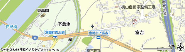 宮崎県宮崎市富吉4917周辺の地図