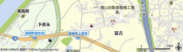 宮崎県宮崎市富吉5059周辺の地図