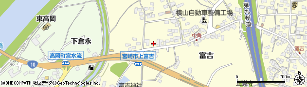 宮崎県宮崎市富吉5061周辺の地図