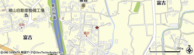 宮崎県宮崎市富吉2344周辺の地図