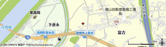 宮崎県宮崎市富吉4925周辺の地図