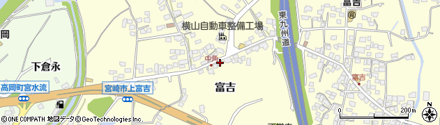 宮崎県宮崎市富吉5008周辺の地図