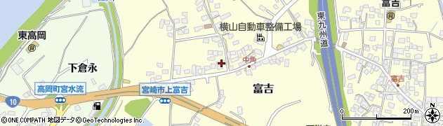 宮崎県宮崎市富吉4994周辺の地図