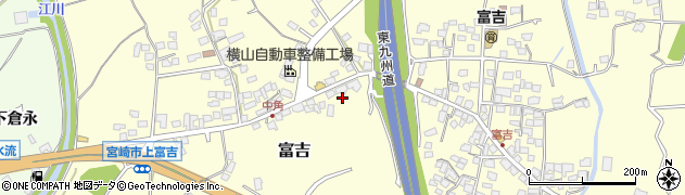 宮崎県宮崎市富吉5223周辺の地図