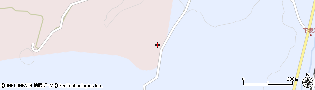 湧水町役場　衛生処理場周辺の地図