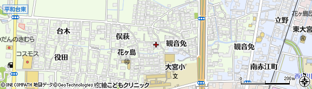 宮崎県宮崎市下北方町俣萩657周辺の地図