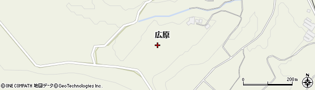 宮崎県西諸県郡高原町広原周辺の地図