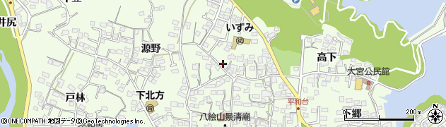 宮崎県宮崎市下北方町花切5657周辺の地図