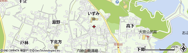 宮崎県宮崎市下北方町花切5660周辺の地図